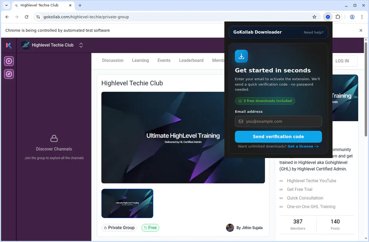 Gokollab Video Downloader screenshot 5